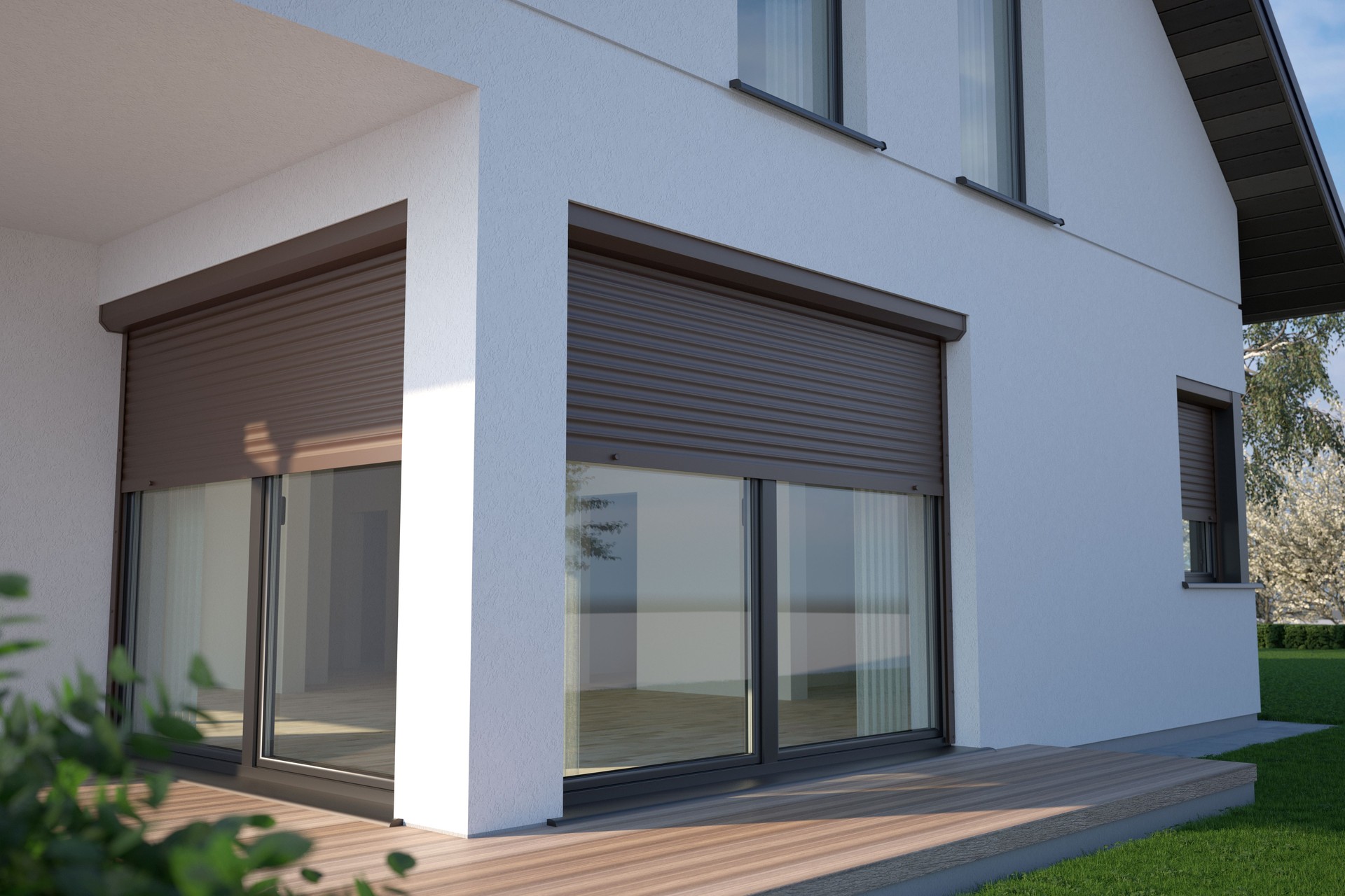Window roller shutters